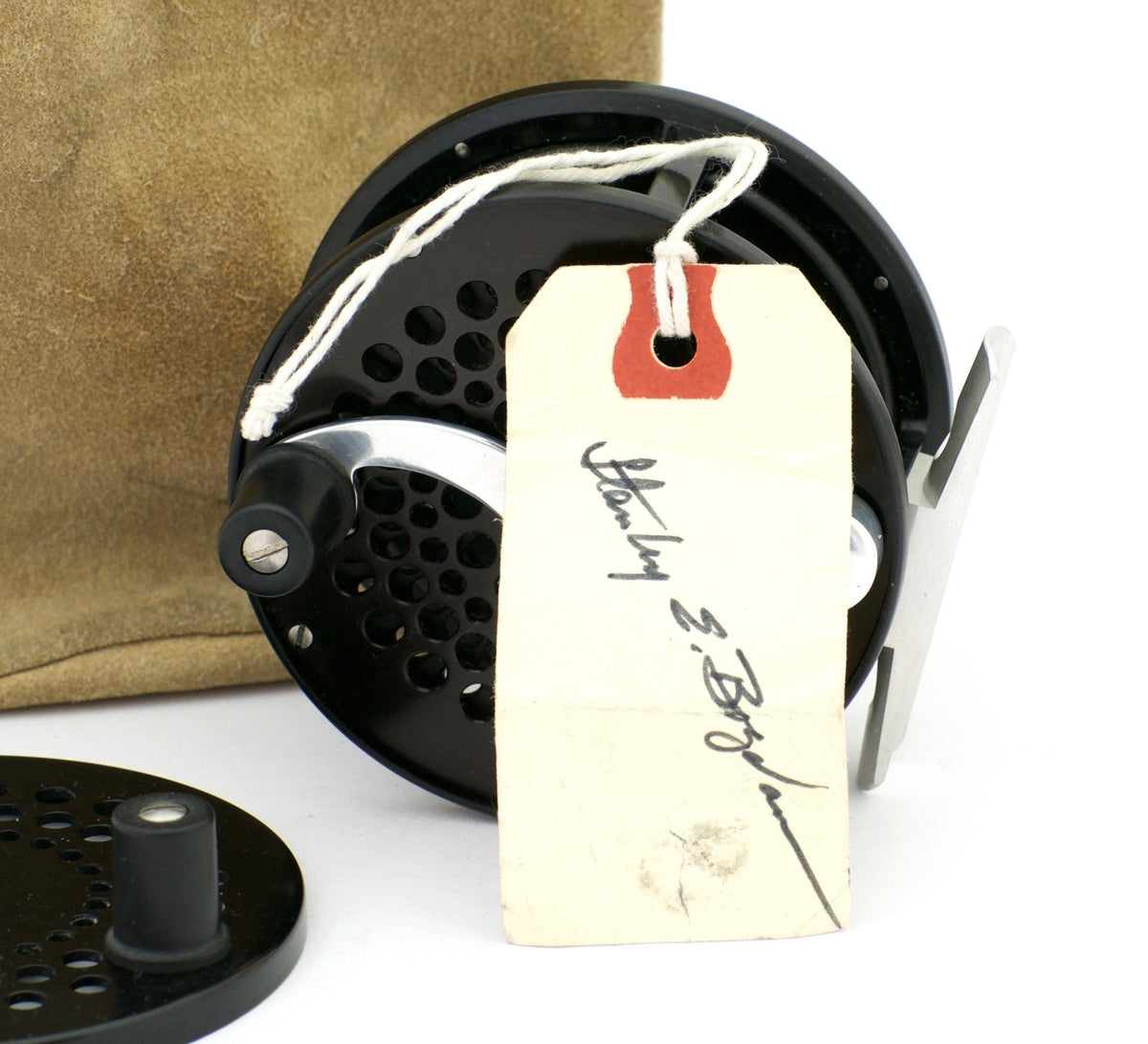 Bogdan Steelhead Fly Reel - All Black w/ Palming Rim