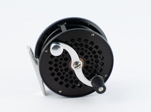 Bogdan Large Trout fly reel - all black