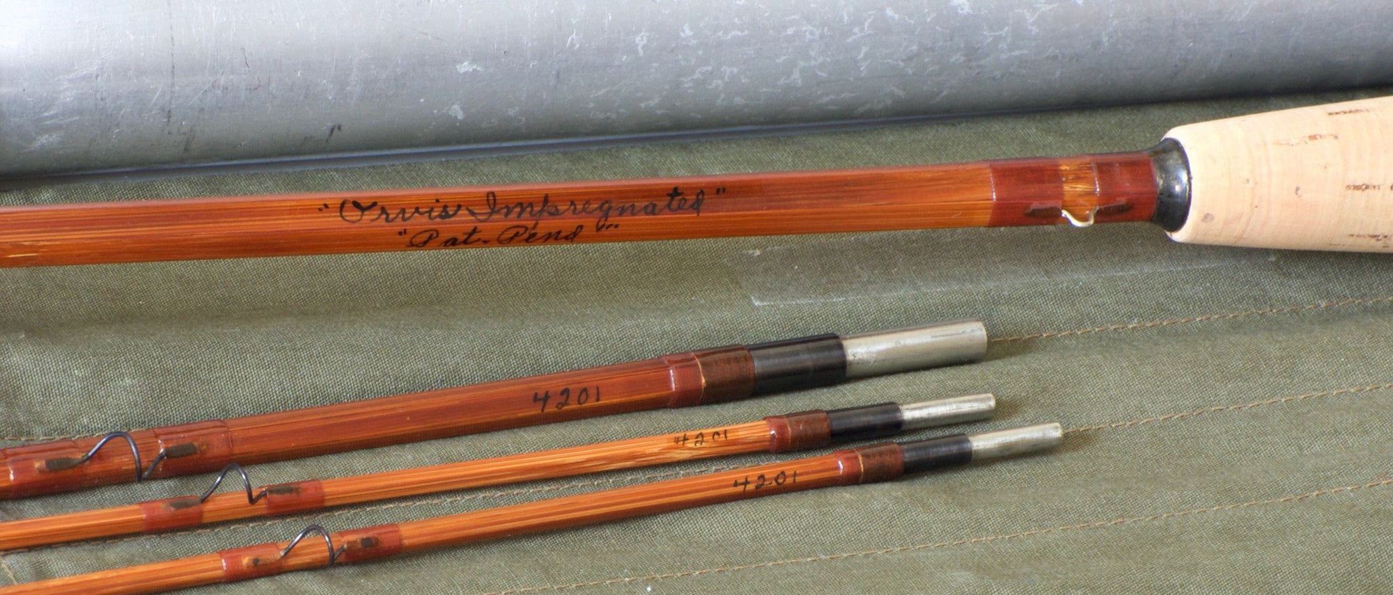 Orvis Battenkill Bamboo Rod - early 8'6 3/2 5wt