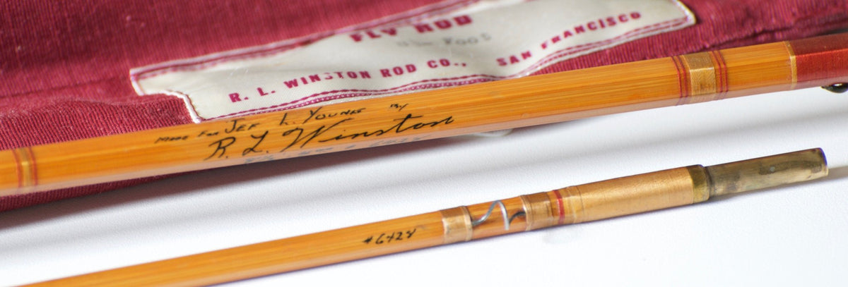 Winston Bamboo Rod 8'6 5wt 2/1 Stoner-era
