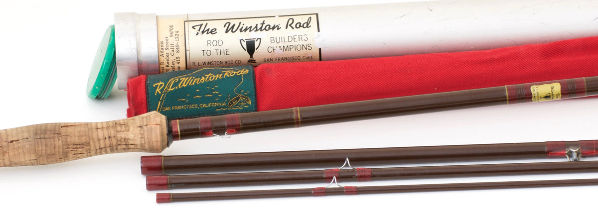 Winston, R.L. --  8'6 6wt 4 pc. San Francisco-Era Fiberglass Rod 