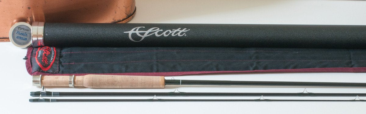 Scott Fiberglass Fly Rod - Black Model F652-3