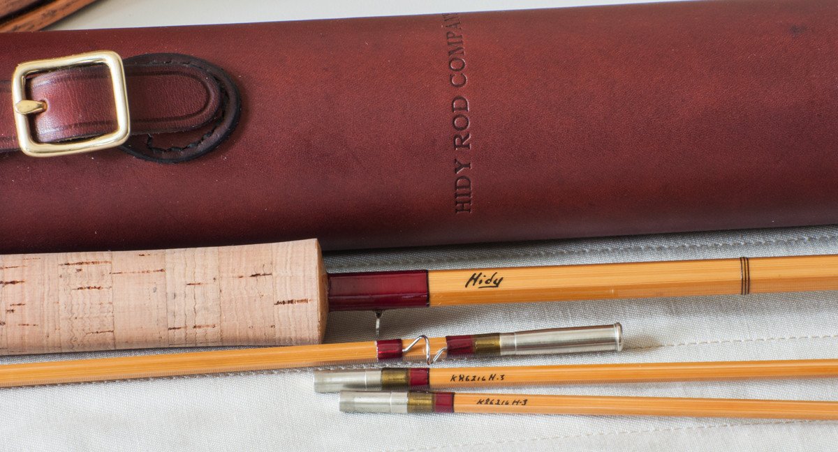 Hidy, Jim - 8'6 3/2 5wt Hollowbuilt Bamboo Rod 