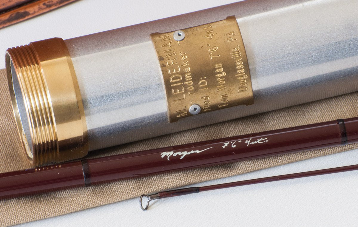 Leiderman, Matt - Tom Morgan Rodsmiths Fiberglass Fly Rod - 7'6 2pc 4wt