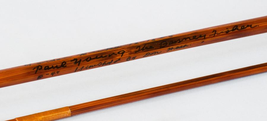 Young, Paul H -- "Barney Fisher" Bamboo Spinning Rod 