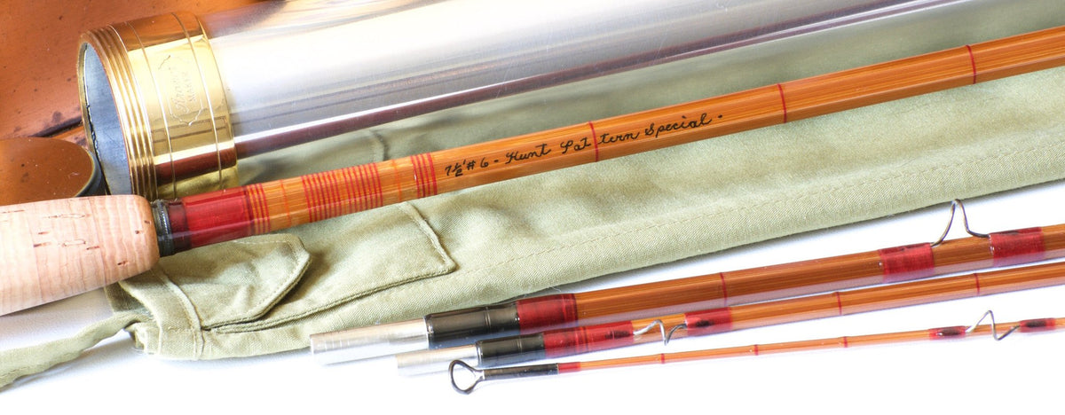 Marc Aroner 7'6 3/2 6wt Hunt Pattern Special Bamboo Rod