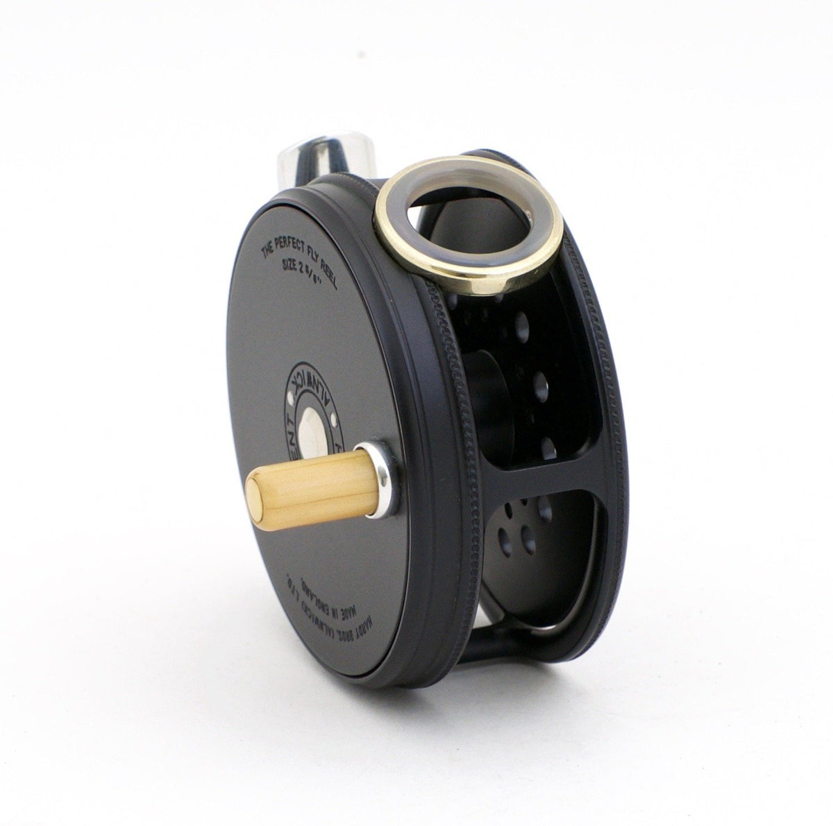 Hardy Perfect 2 5/8" Fly Reel - Black (2009 Reissue) 