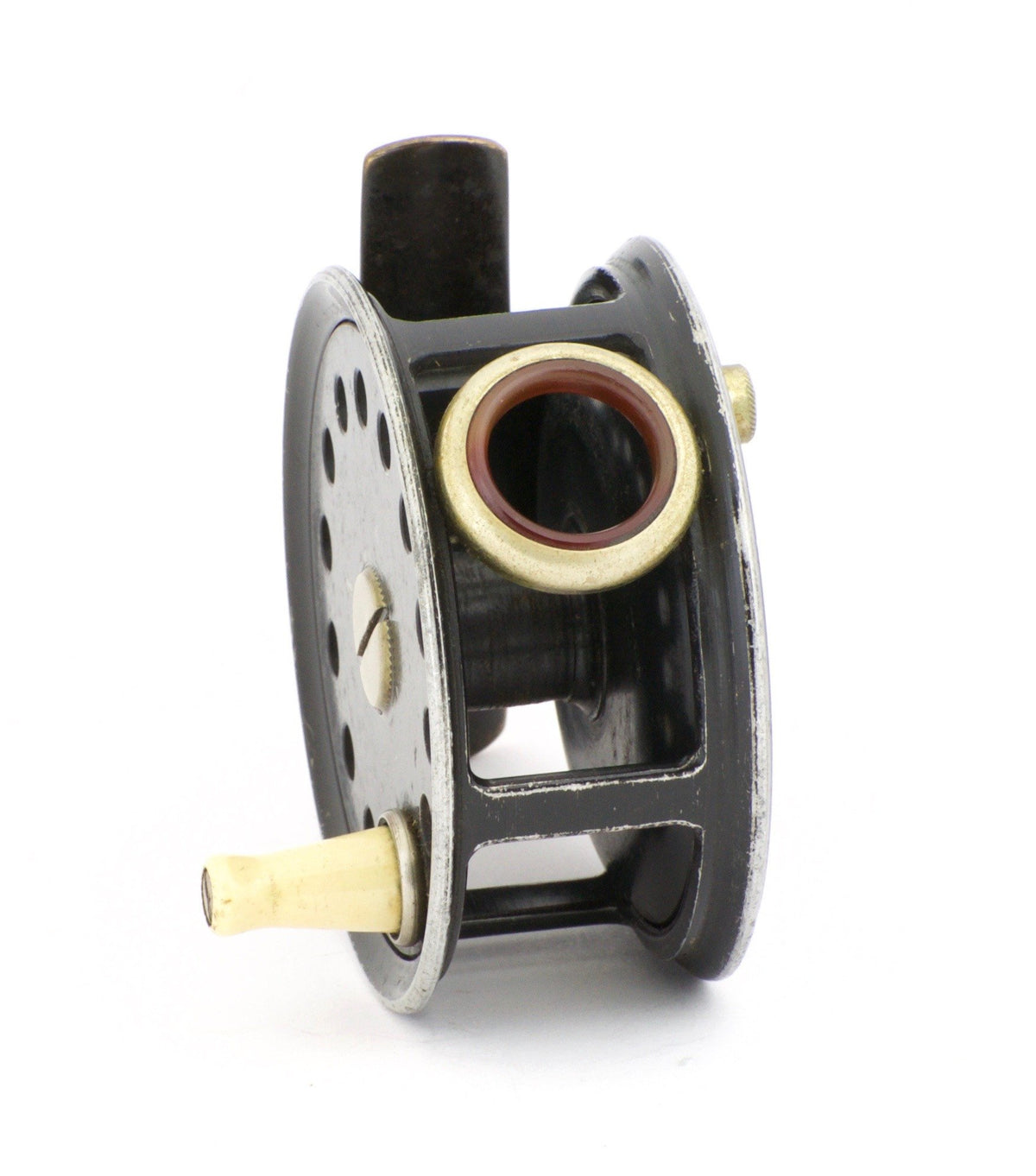 JW Young 2 1/2" Red Agate Fly Reel 