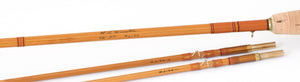 R.L. Winston Bamboo Fly Rod Morgan/Brackett 7'6" 2/2 3 oz. - ferrules and tip tops detail
