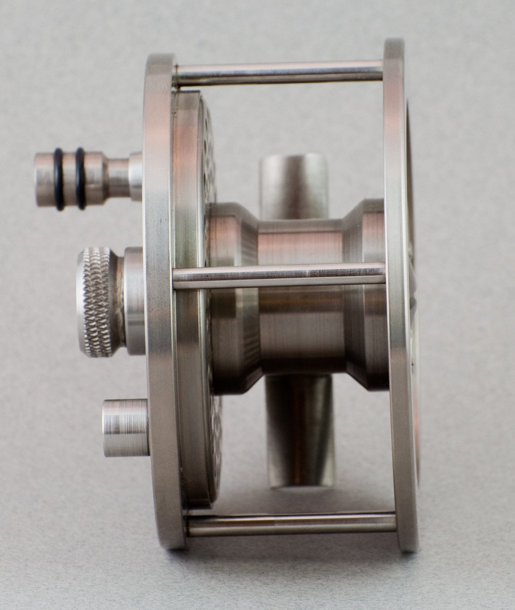 Schukken Design AR8/9 Titanium Fly Reel - LHW