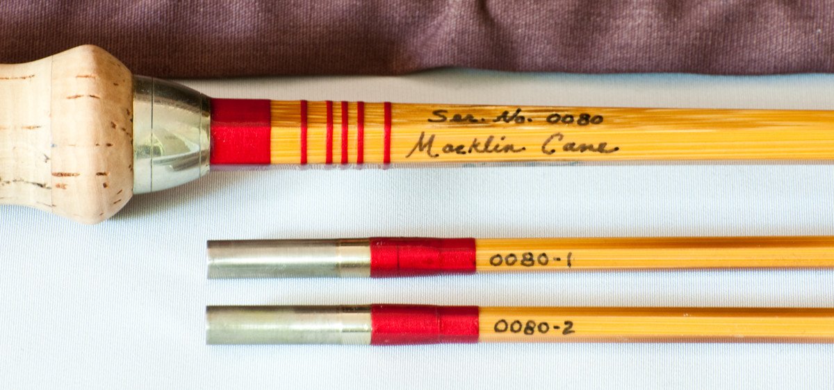 McKinley, Ron / Macklin Customs 8' 2/2 5wt Bamboo Rod 
