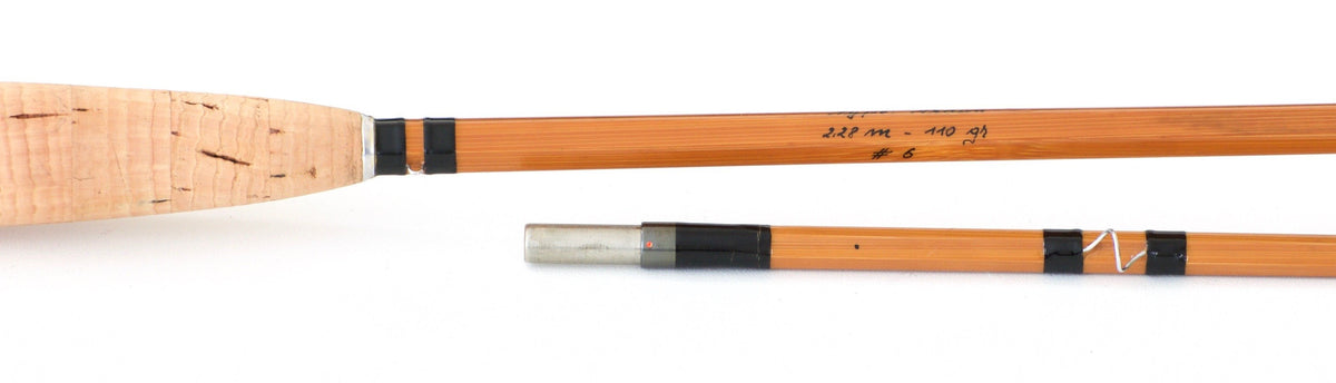 Brunner, Walter - "Type Traun" 7'6 6wt Bamboo Rod 