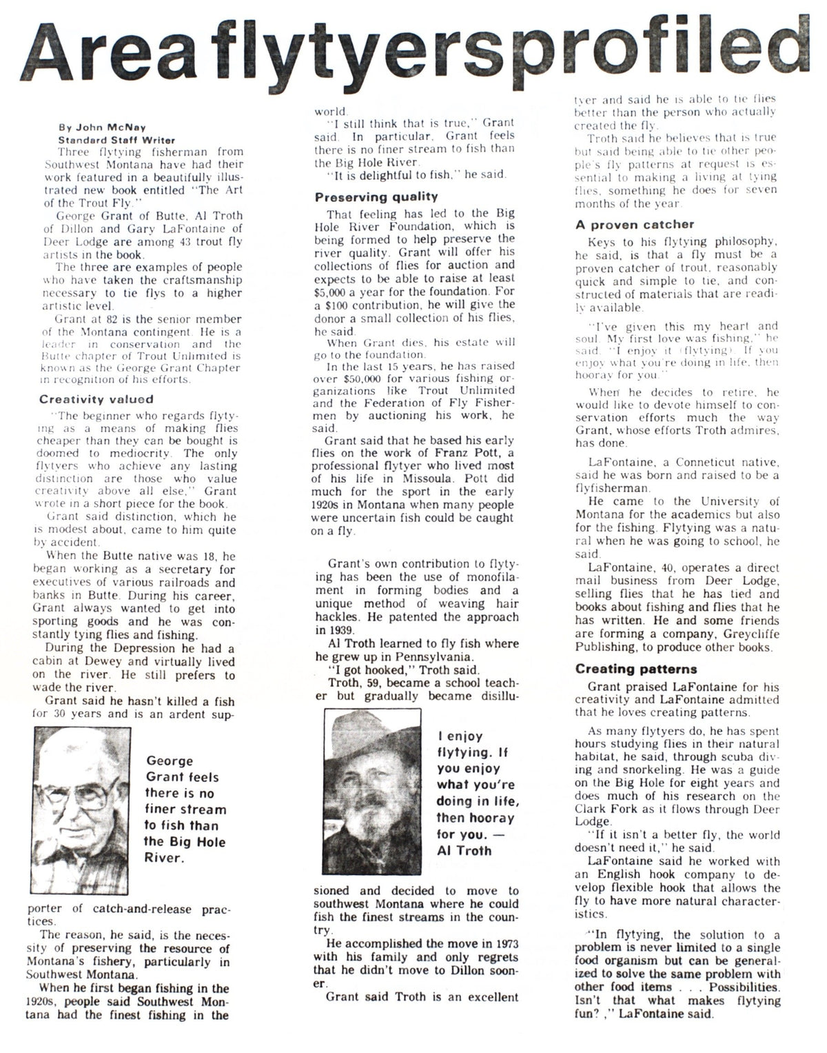 Grant, George - Fly Collection 