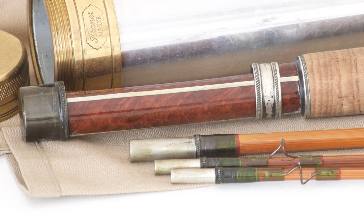 Marc Aroner Hunt Pattern 7'6 4wt Bamboo Rod 