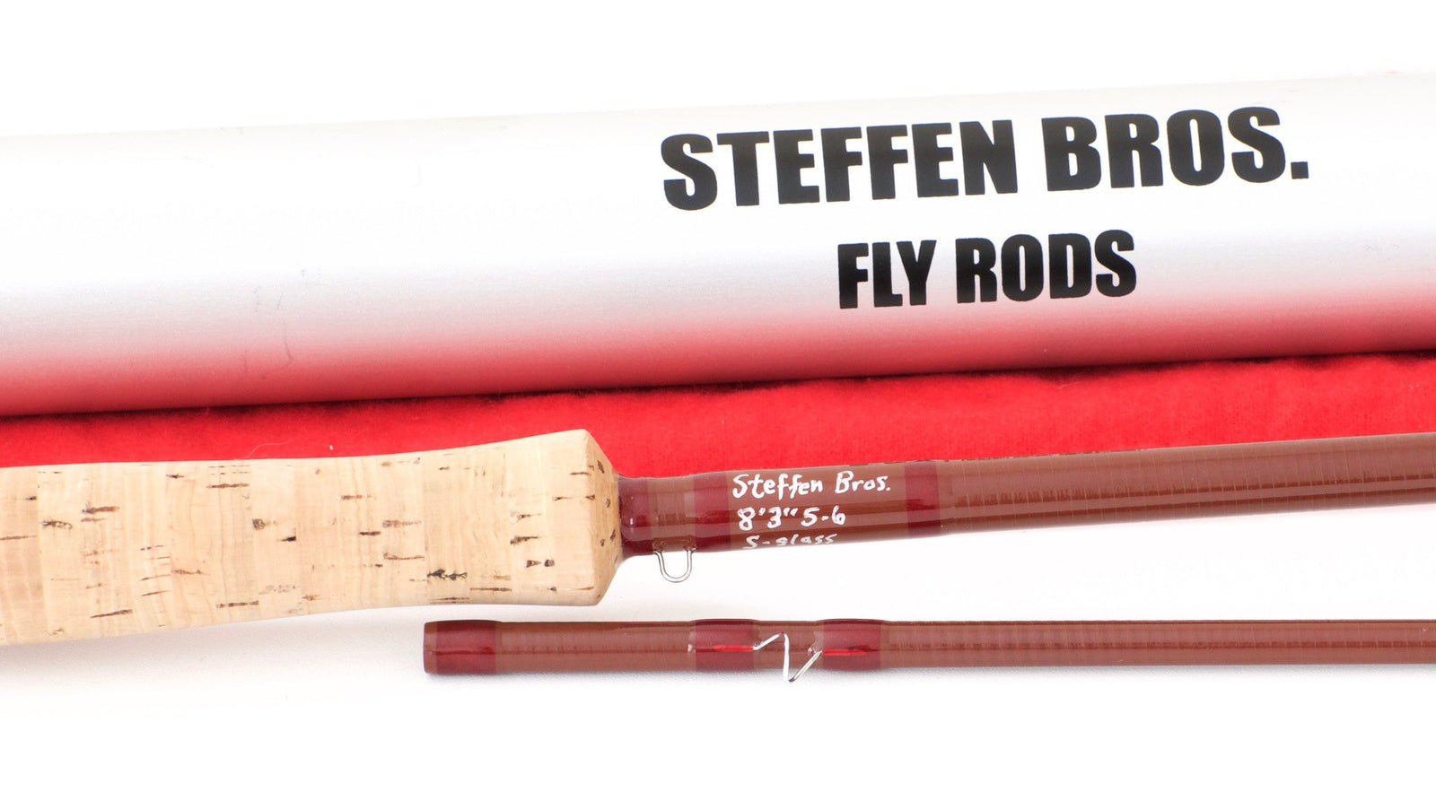 Steffen Bros. - 8'3 5-6wt Fiberglass Fly Rod 