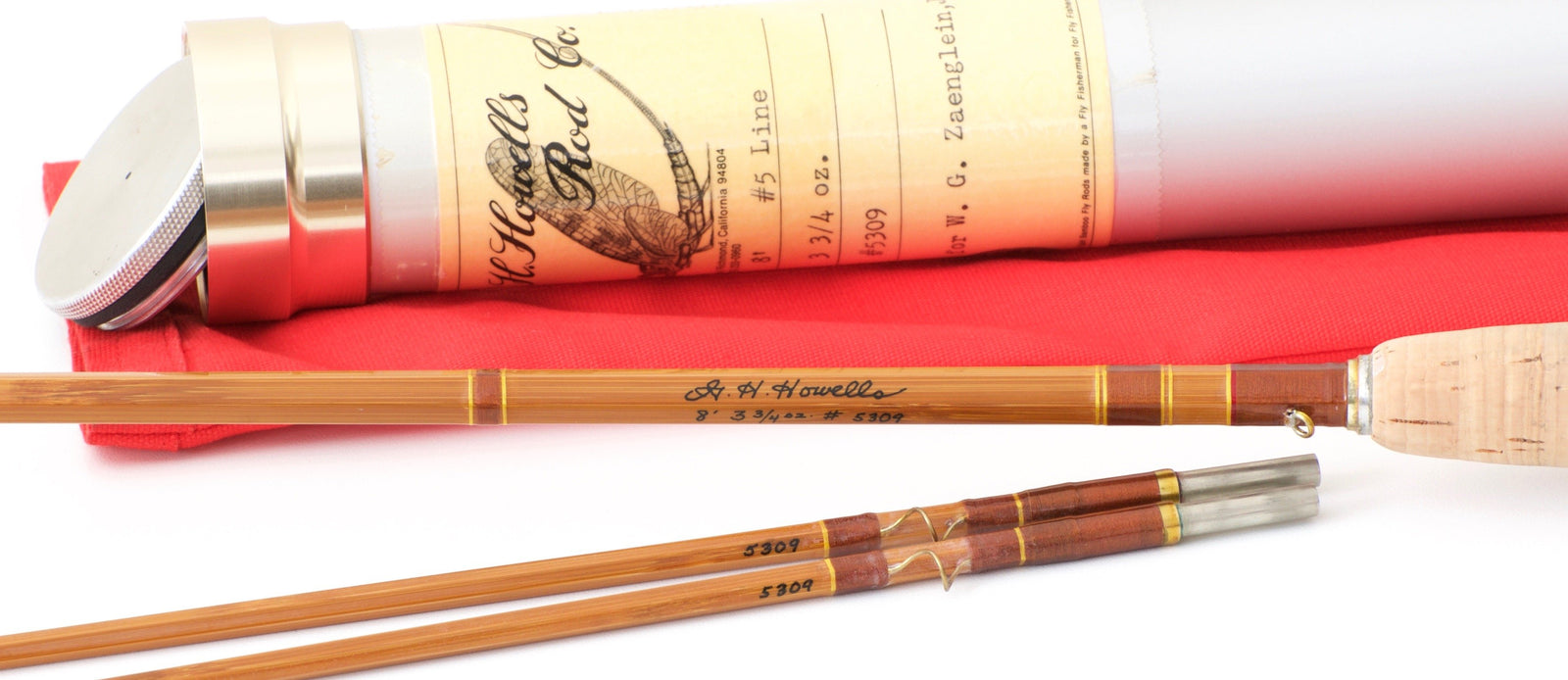 Howells, Gary -- 8' 5wt Bamboo Rod 