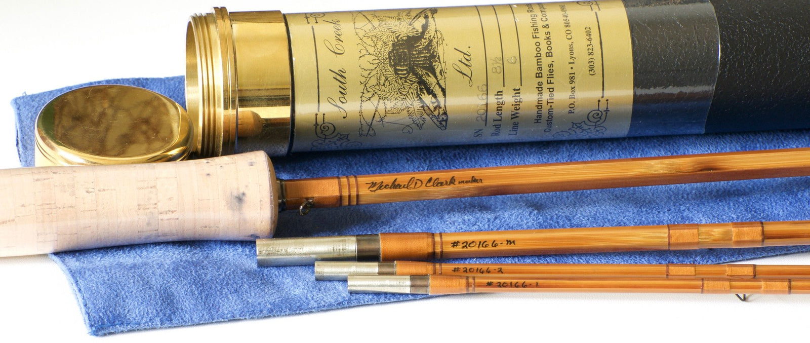 South Creek Ltd. Bamboo Rod - Gierach/Best Taper 8'6 3/2 6wt