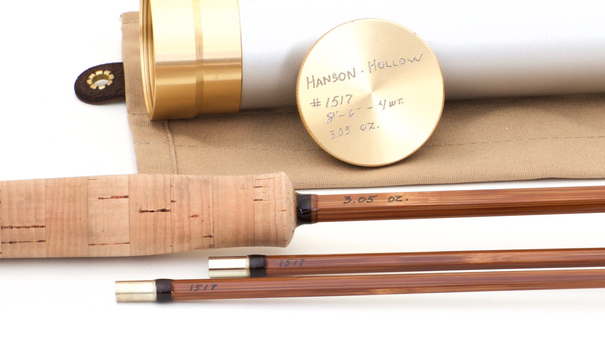 Hanson, Leon -- 8'6 4wt Hollow-built Bamboo Rod