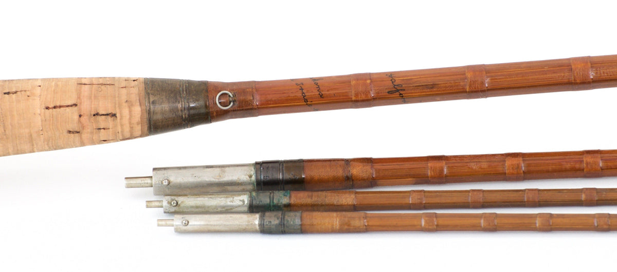 Hardy Bros. "The Halford Rod" 10' 3/2 Bamboo Fly Rod - ferrule joints and connections