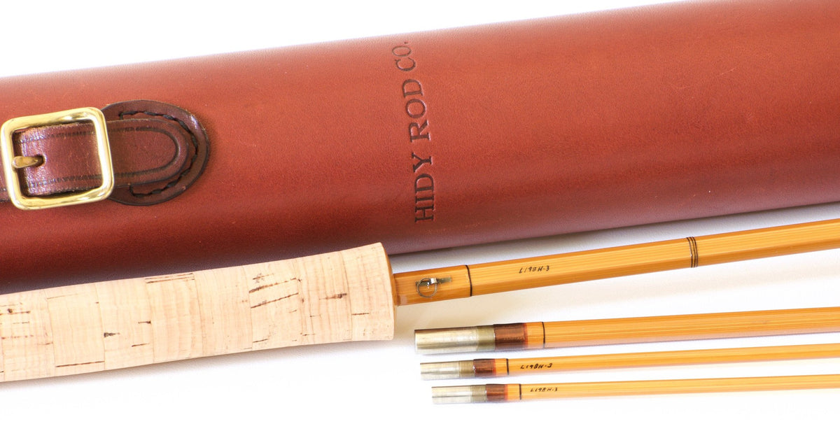 Hidy, Jim - 7'6 3/2 3wt Hollowbuilt Bamboo Rod 