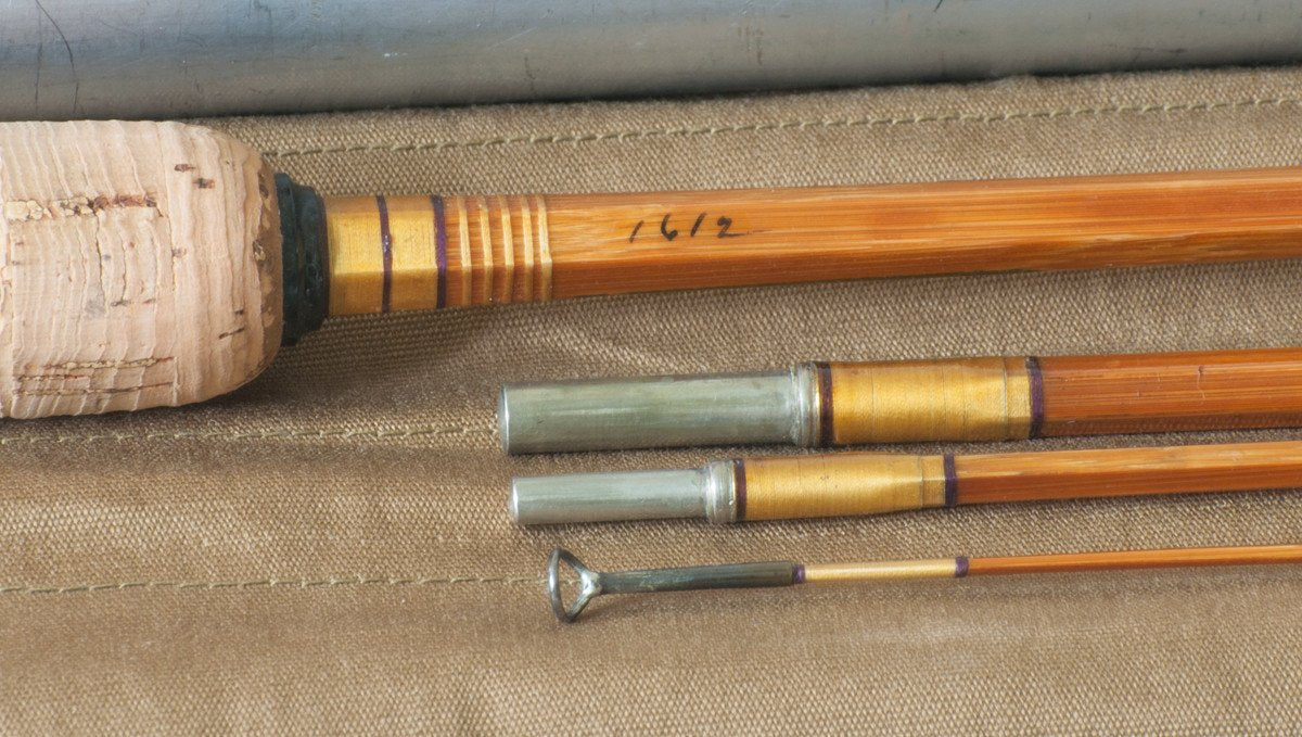 Edwards, EW -- Weber Henshall 8' 3/2 Bamboo Rod 