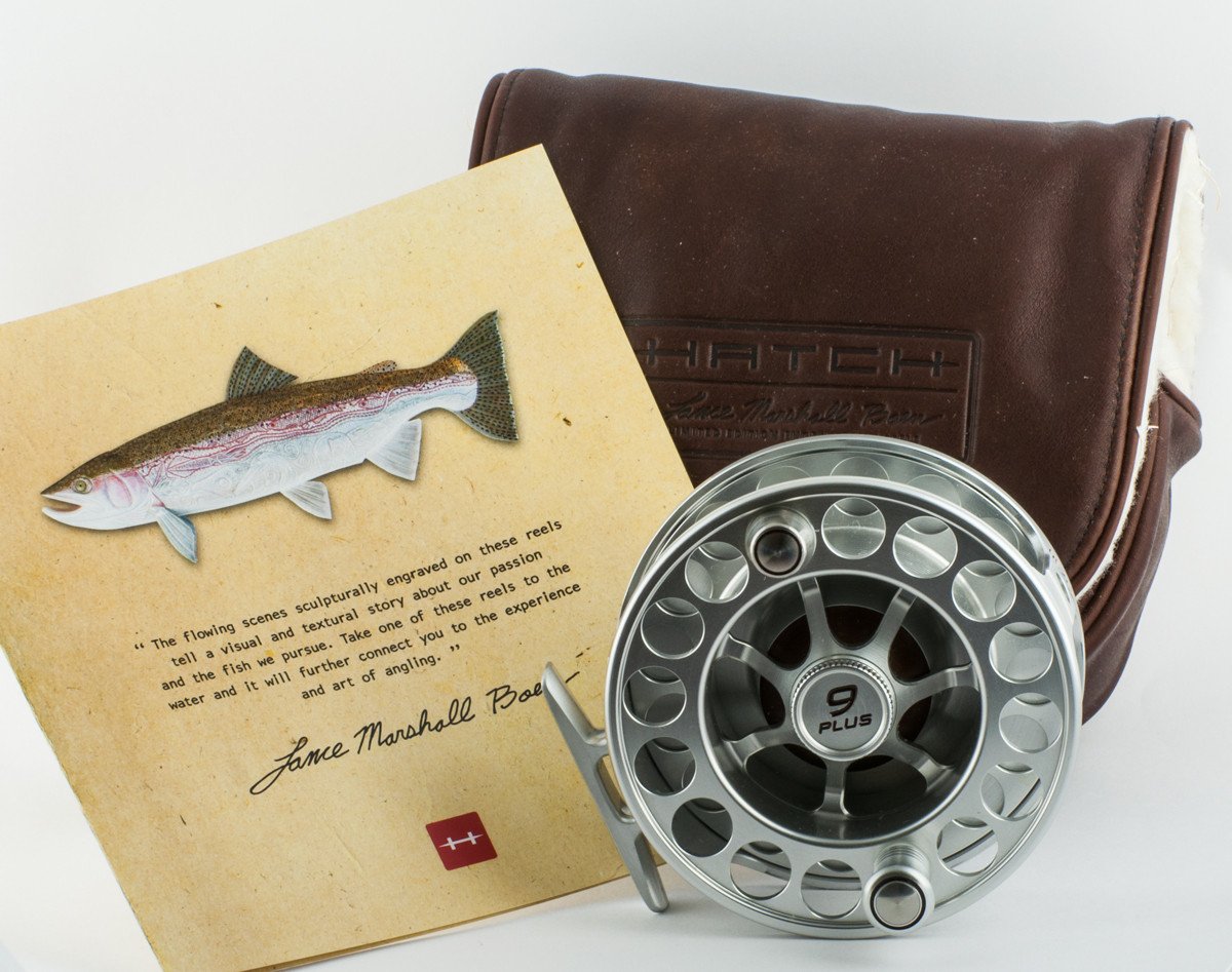 Hatch Custom Fly Reel - Lance Boen 9 Plus "Into the Flats" Limited Edition 