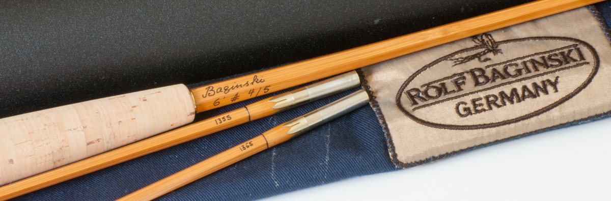 Baginski, Rolf - "Horizon" Bamboo Rod 6' 2/2 4-5wt 