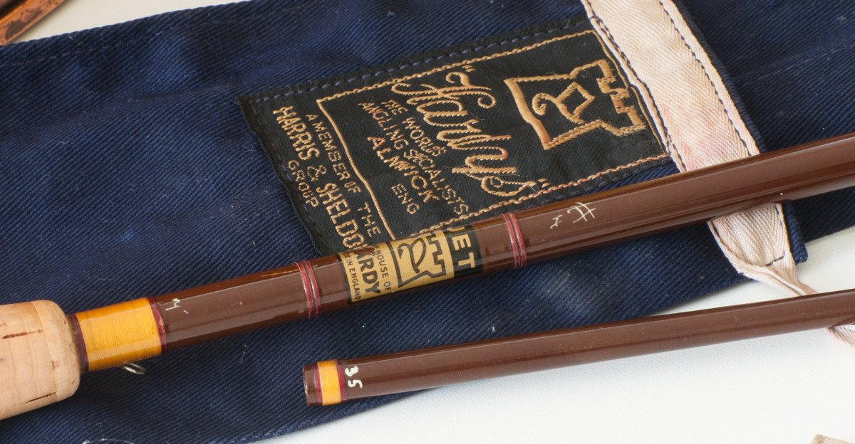 Hardy Jet fiberglass rod 7' 4wt 