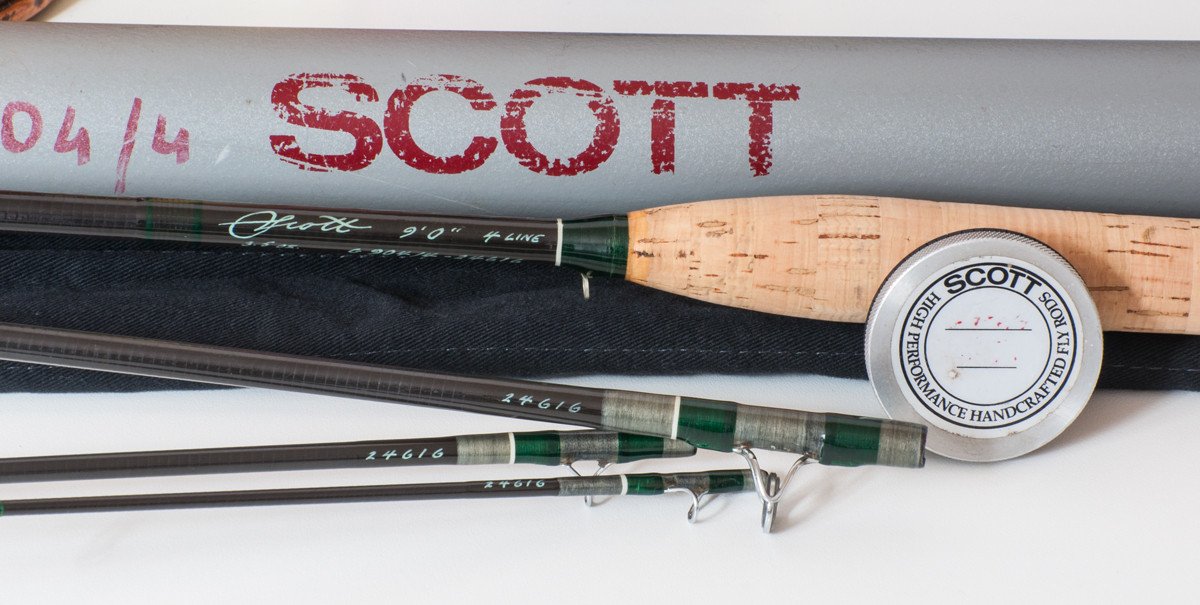 Scott Rods - early Scott G904 graphite rod 