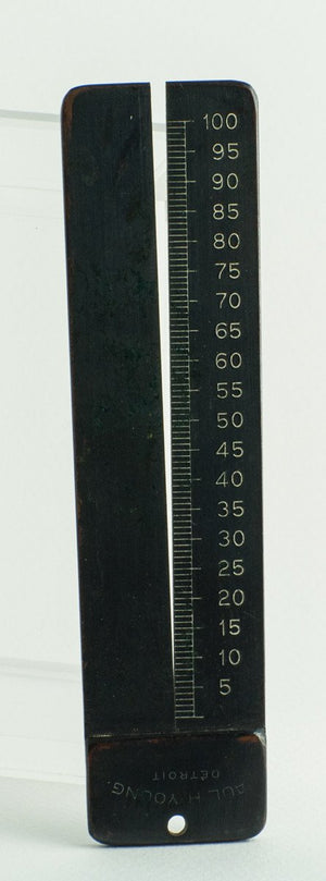 Paul H. Young Rod Co -- Line/Leader Gauge 