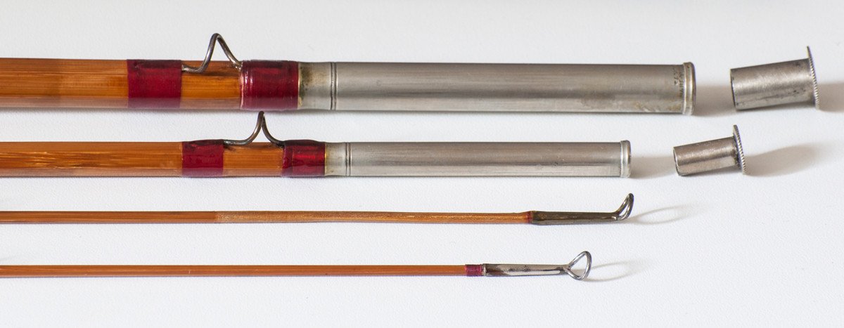 Leonard, HL - Salmon Bamboo Rod 13' 3/2 pre-fire 