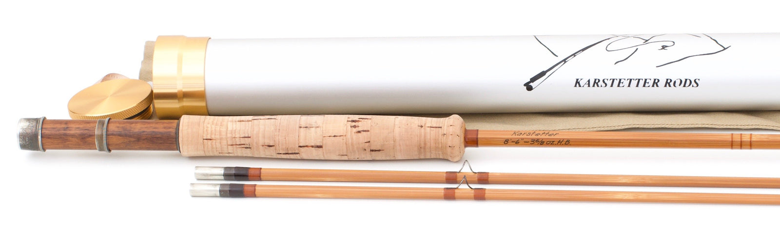 Karstetter, Marty - Hollow-Built Bamboo Rod 8'6 5wt