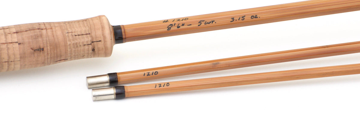 Hanson, Leon -- 8'6 5wt Hollow-built Bamboo Rod