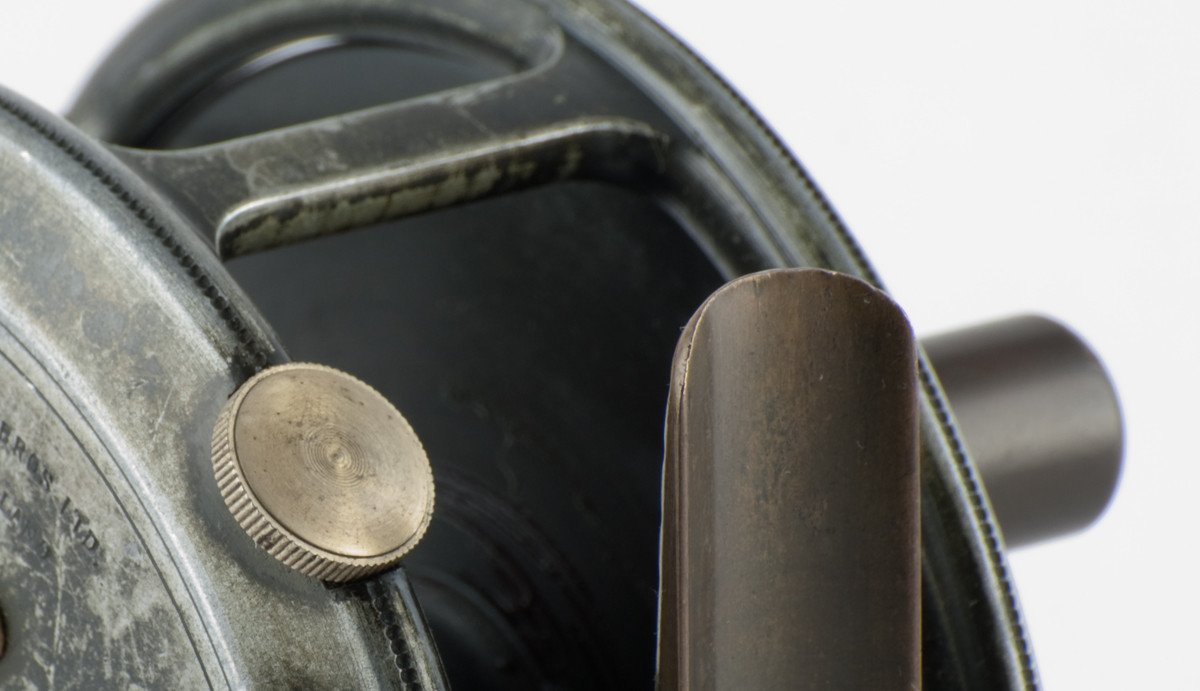 Hardy Uniqua 3 3/4" Wide Drum Fly Reel