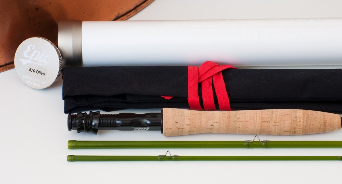 Swift Epic Fiberglass Rod - Model 476 Olive