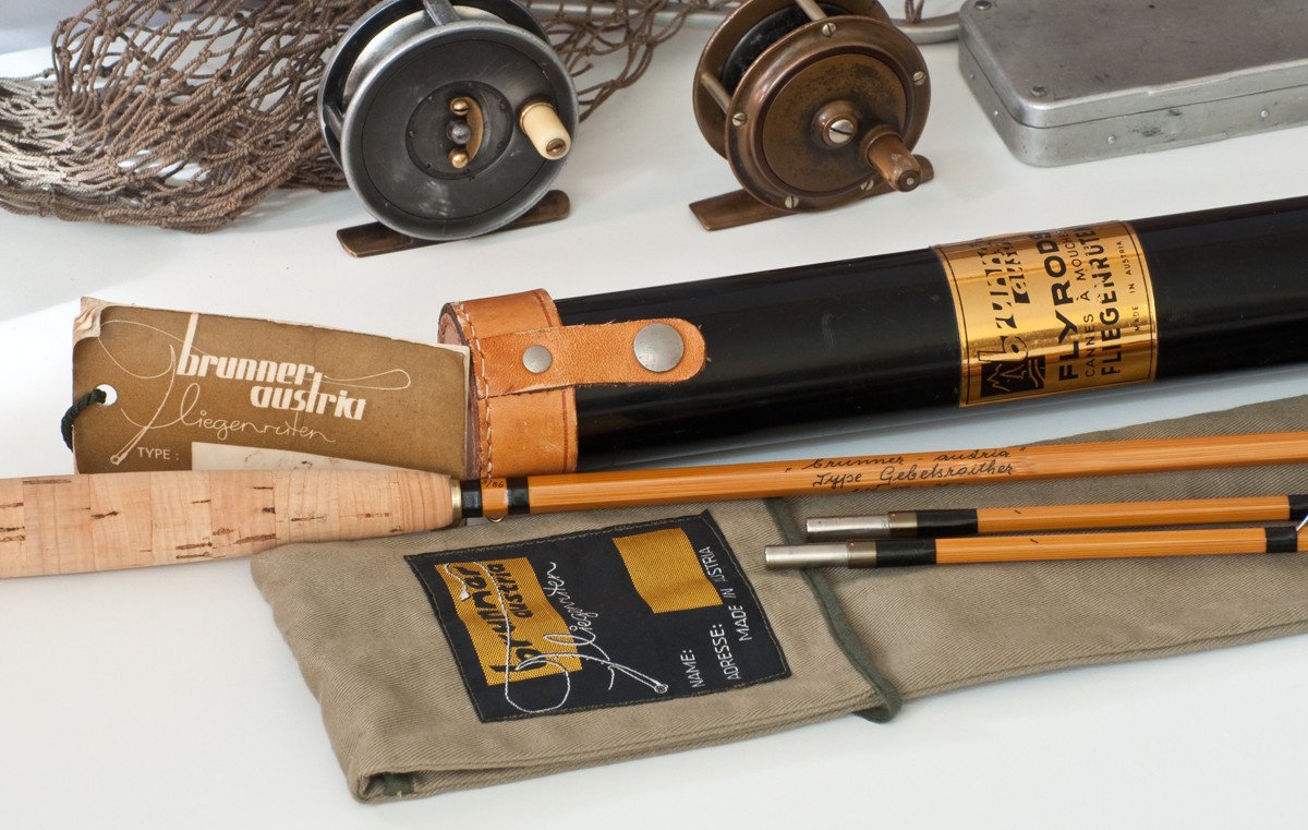 Brunner, Walter - "Type Gebetsroither" Bamboo Rod 7' 2/2 5-6wt 