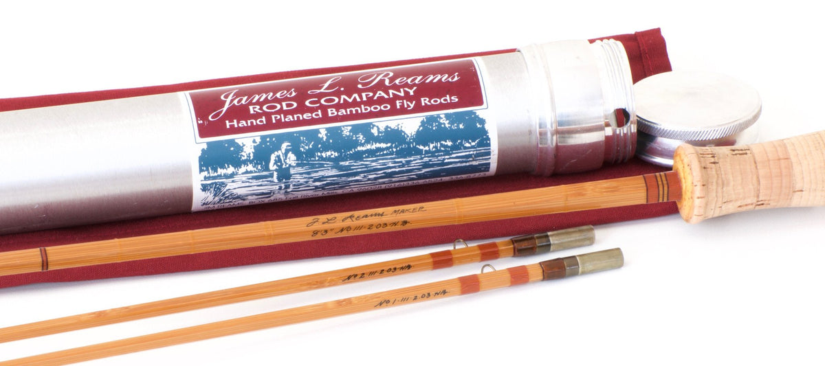 Reams, James - 8'3 5wt Hollowbuilt Bamboo Rod 