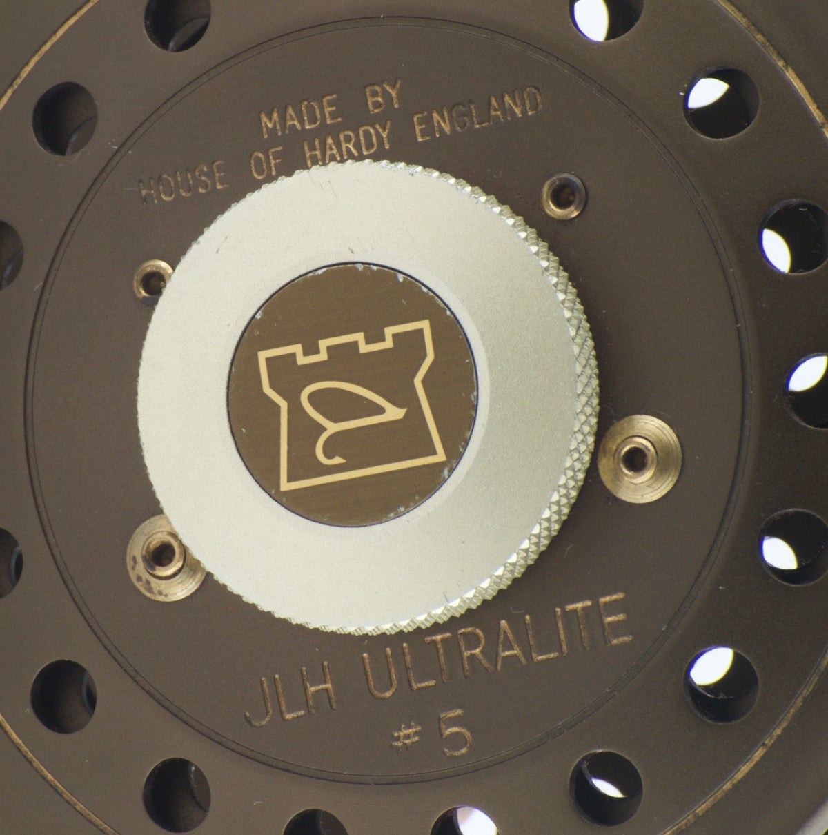 Hardy Golden JLH Ultralite #5 Fly Reel