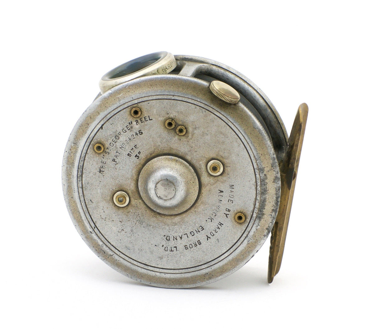 Hardy St. George 3" Fly Reel - Three Screw Latch 