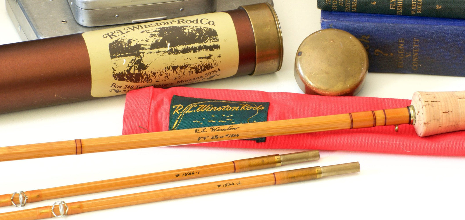 Winston Bamboo Rod 8'9 7-8wt 2/2 Brackett-era