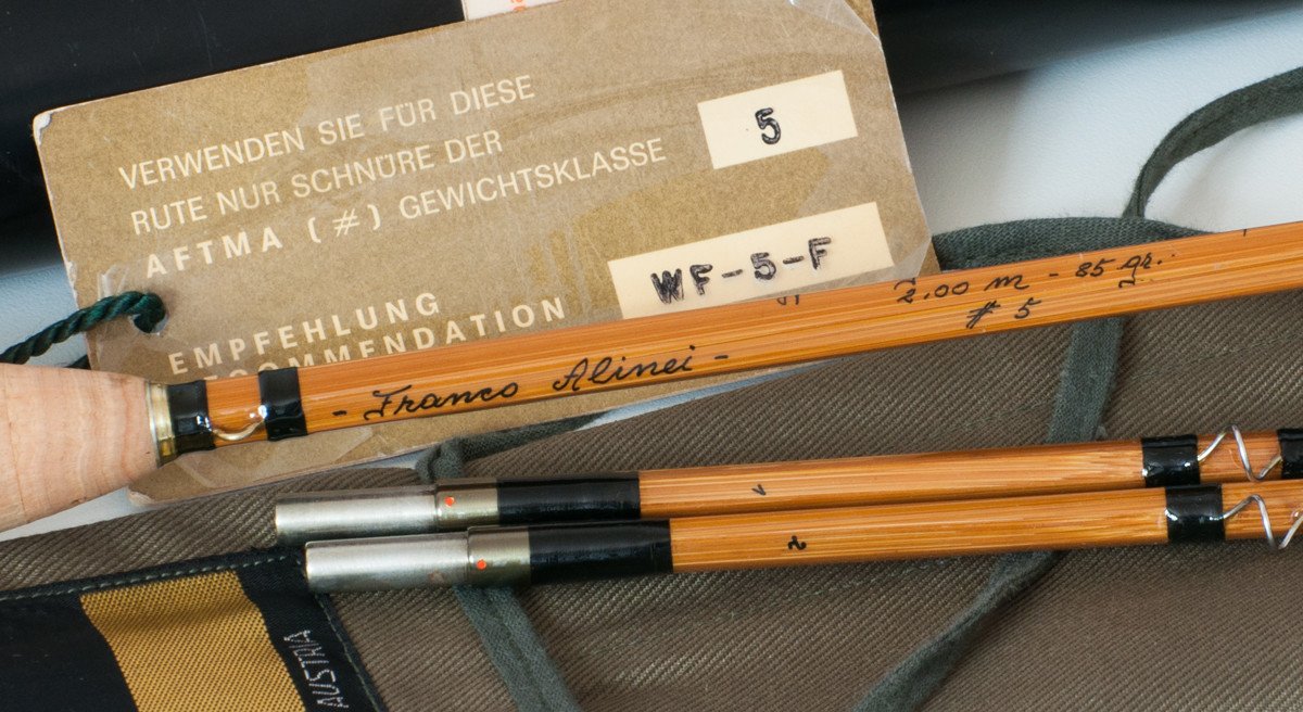 Brunner, Walter - "Type Gebetsroither Super" Bamboo Rod 6'6 2/2 5wt