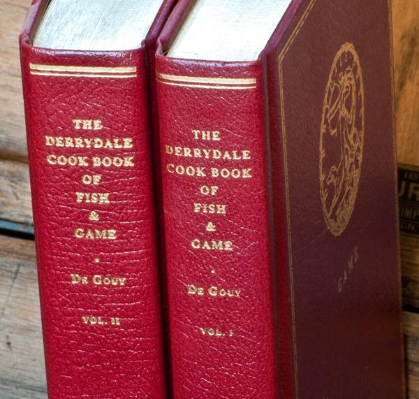 Derrydale Cook Book of Fish and Game - Both Volumes 