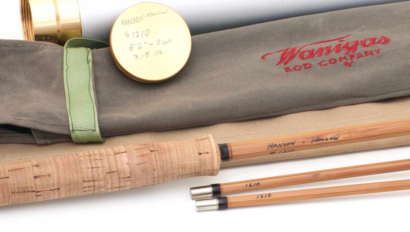 Hanson, Leon -- 8'6 5wt Hollow-built Bamboo Rod