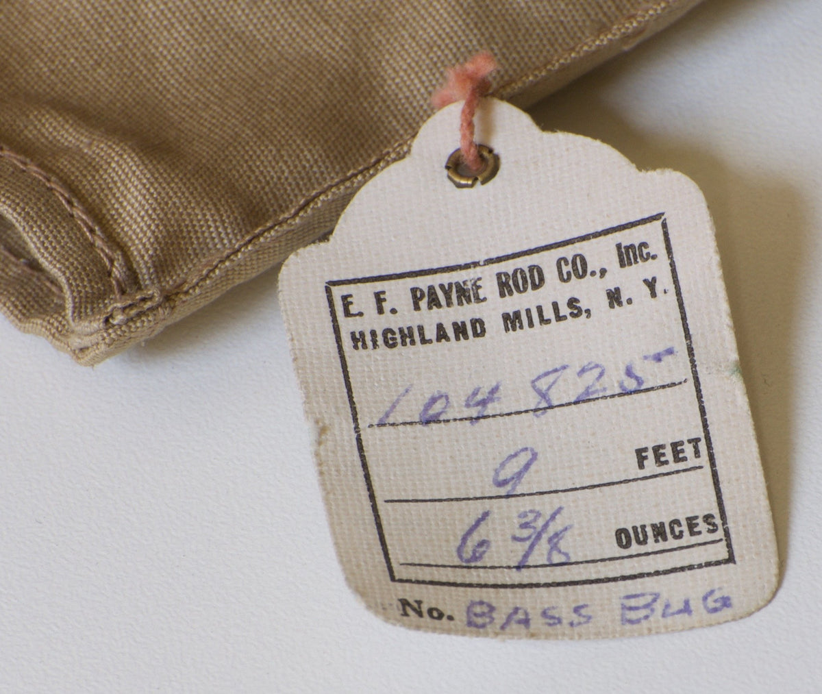 Payne Bass Bug Model 9' Bamboo Rod