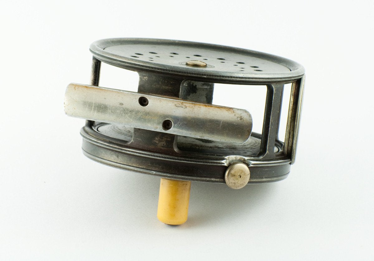 Hardy Perfect 3 3/4" Wide Drum 1917 Check Fly Reel