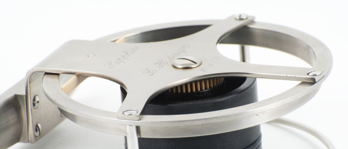 LH Design Sapphire 4/5 fly reel and spare spool