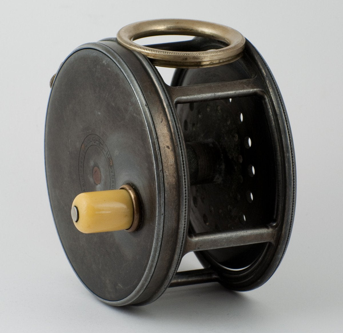 Hardy Perfect 4 1/4" Eunuch - 1912 check fly reel w/ rotating line guide