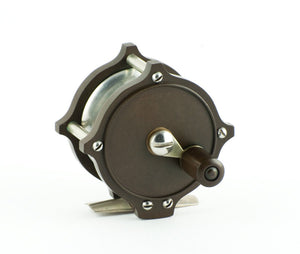 William Mills & Son Original "Fairy" Raised Pillar / Hard Rubber Fly Reel