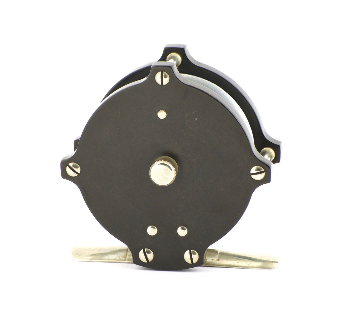 William Mills & Son Original "Fairy" Raised Pillar / Hard Rubber Fly Reel 