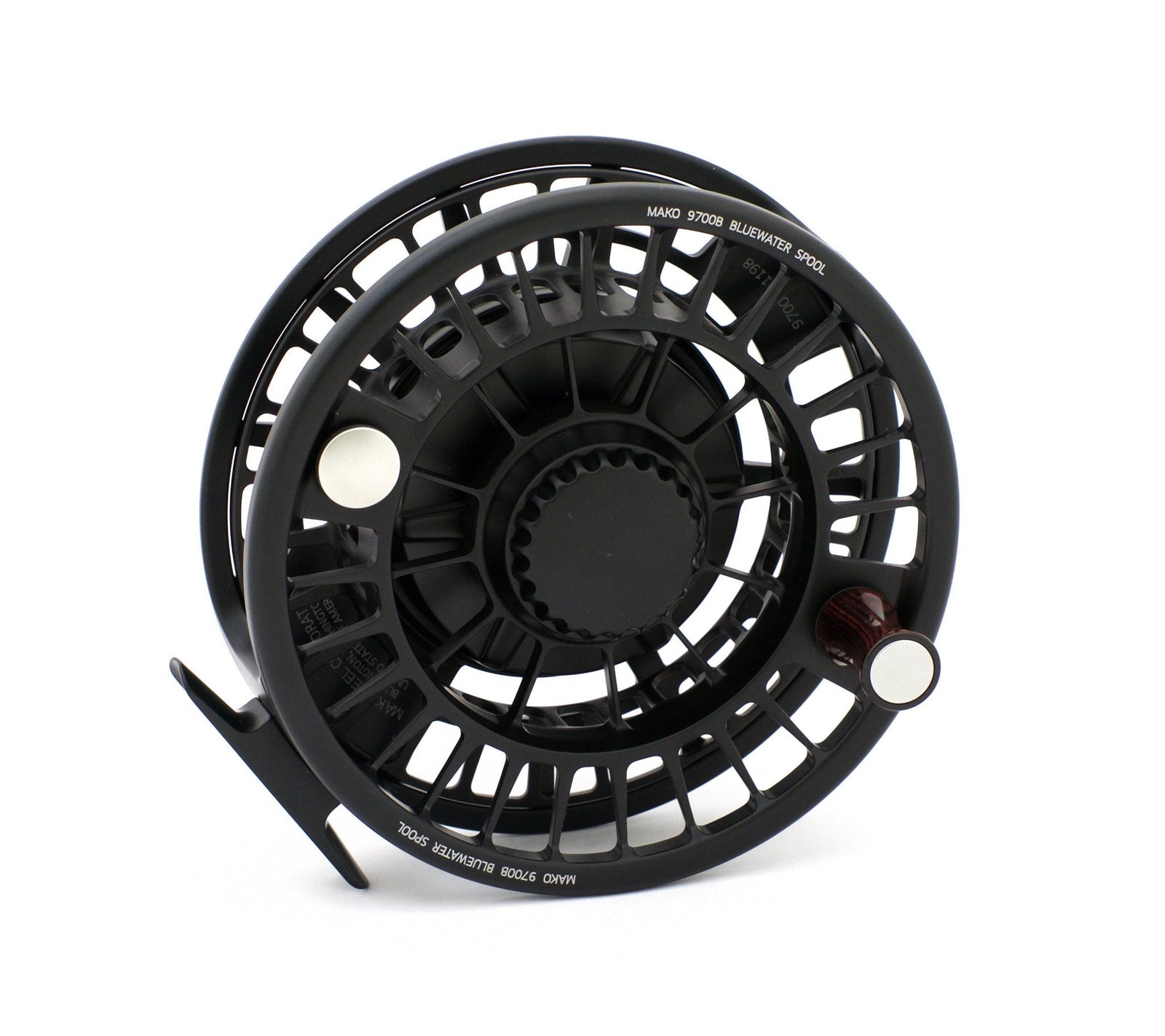 Charlton Mako Fly Reel and Spare Spool - Model 9700B Stealth